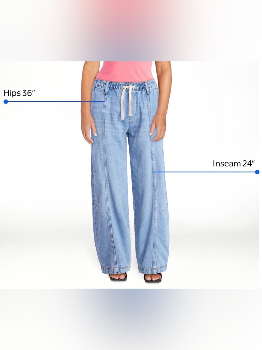 Cropped barrel jeans Small - Picture 8 of 13